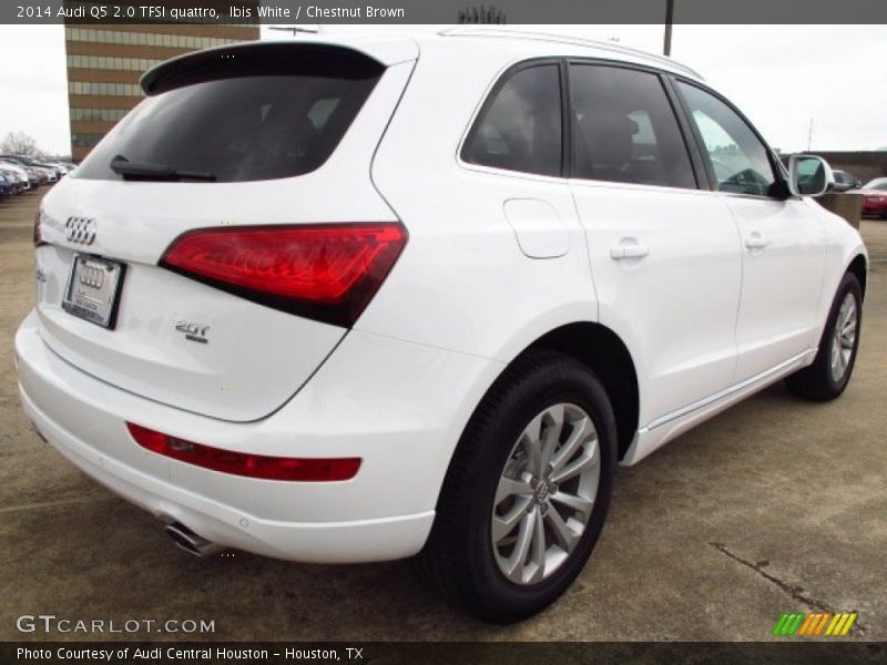 Ibis White / Chestnut Brown 2014 Audi Q5 2.0 TFSI quattro