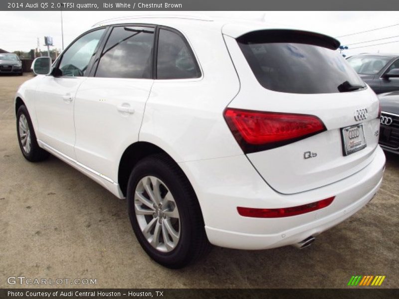 Ibis White / Chestnut Brown 2014 Audi Q5 2.0 TFSI quattro