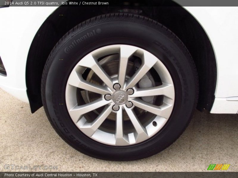 Ibis White / Chestnut Brown 2014 Audi Q5 2.0 TFSI quattro
