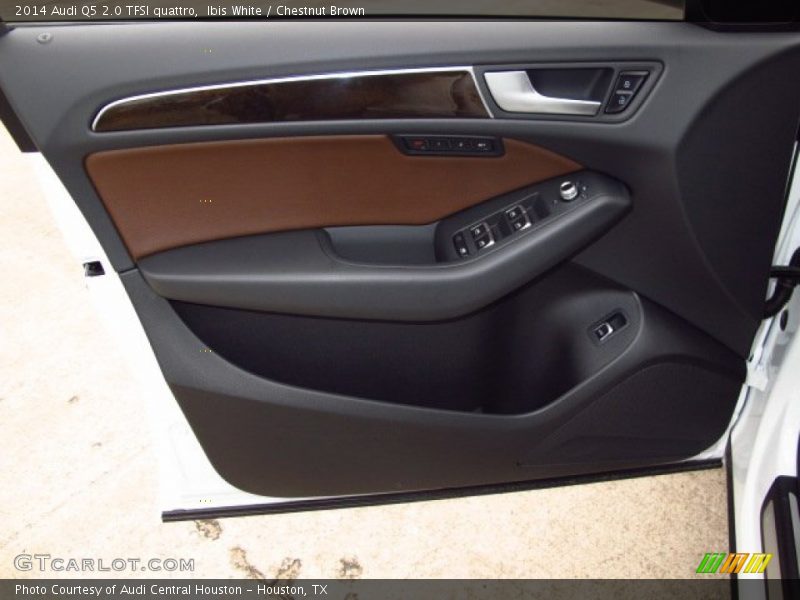 Ibis White / Chestnut Brown 2014 Audi Q5 2.0 TFSI quattro