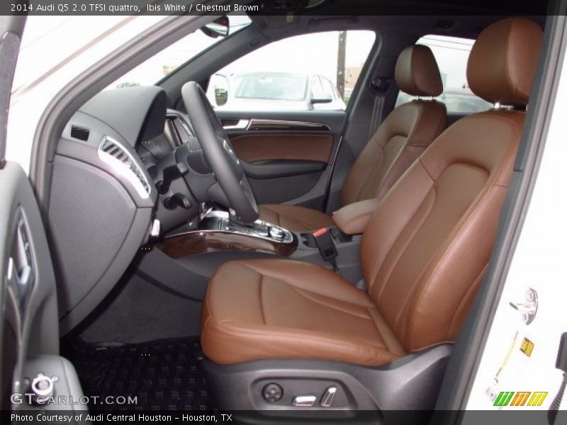 Ibis White / Chestnut Brown 2014 Audi Q5 2.0 TFSI quattro
