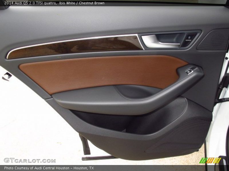 Ibis White / Chestnut Brown 2014 Audi Q5 2.0 TFSI quattro