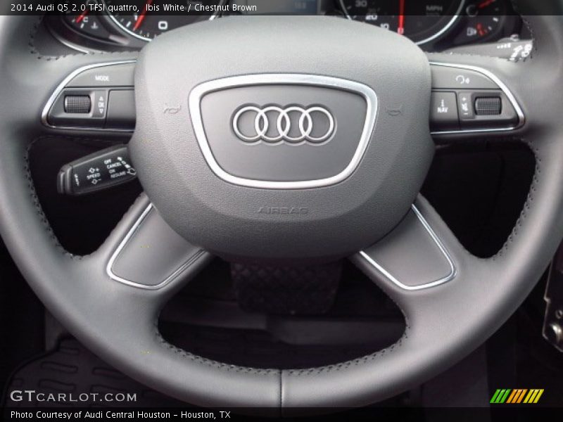 Ibis White / Chestnut Brown 2014 Audi Q5 2.0 TFSI quattro