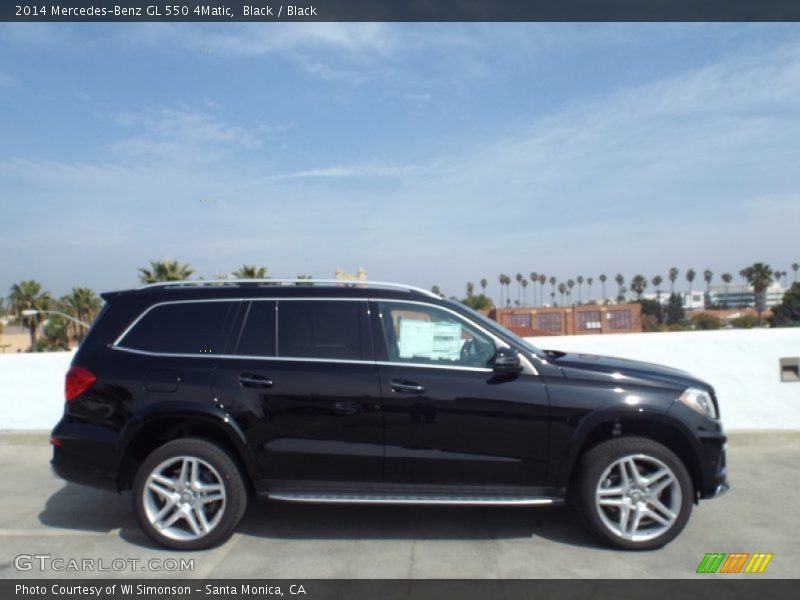 Black / Black 2014 Mercedes-Benz GL 550 4Matic