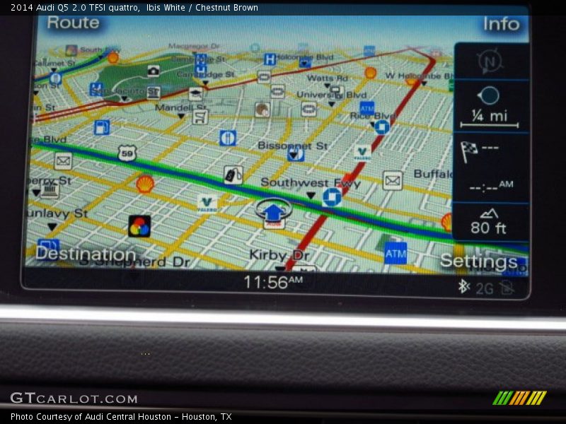 Ibis White / Chestnut Brown 2014 Audi Q5 2.0 TFSI quattro