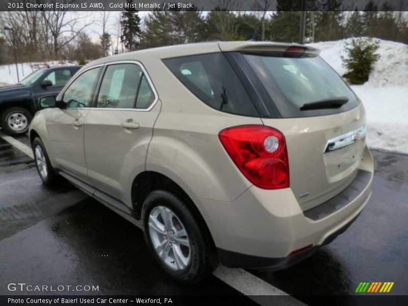  2012 Equinox LS AWD Gold Mist Metallic