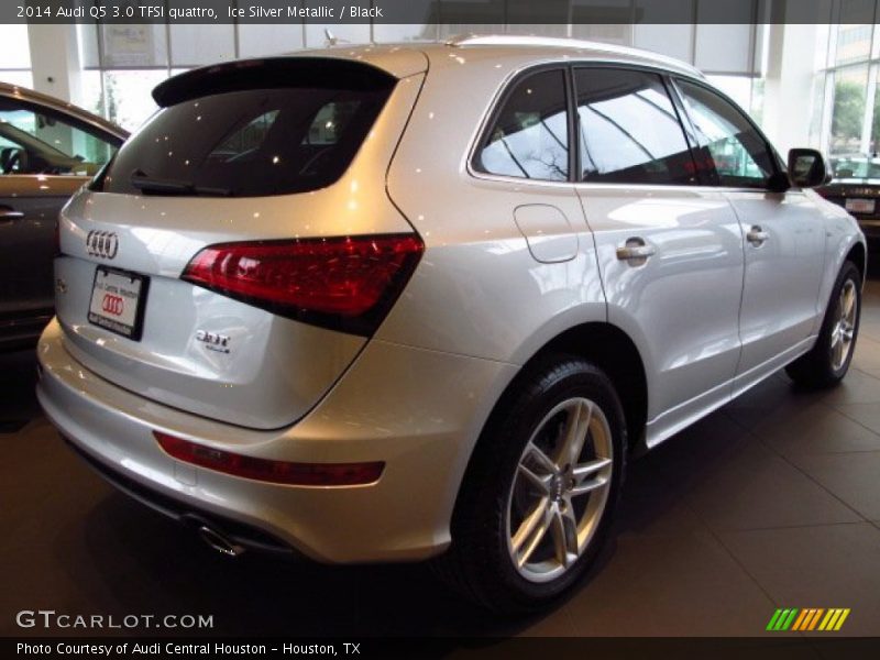 Ice Silver Metallic / Black 2014 Audi Q5 3.0 TFSI quattro