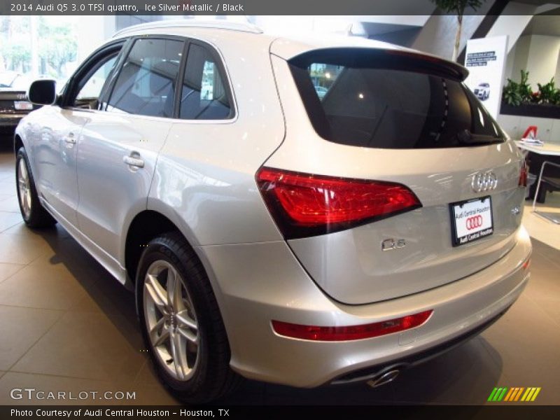 Ice Silver Metallic / Black 2014 Audi Q5 3.0 TFSI quattro