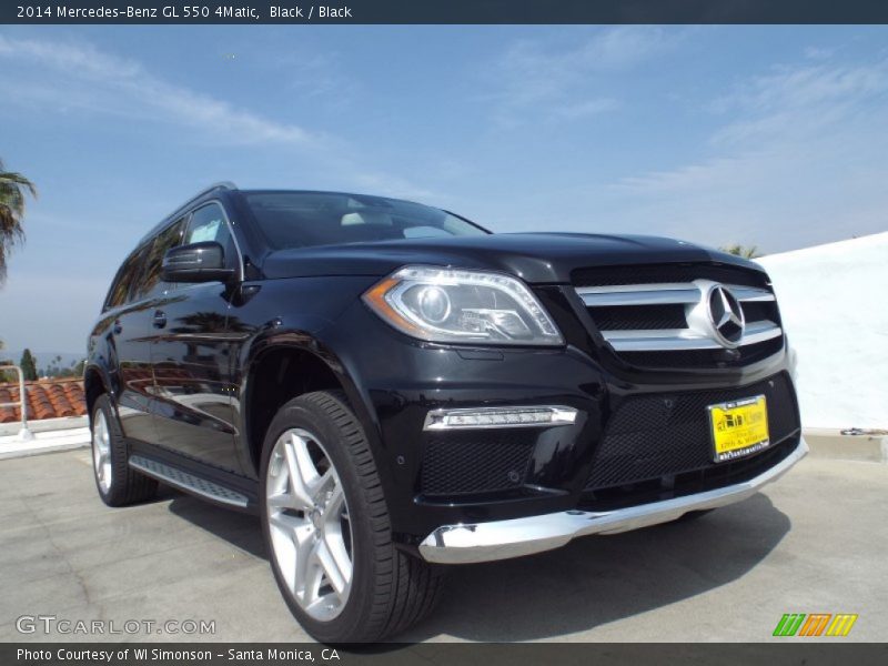 Black / Black 2014 Mercedes-Benz GL 550 4Matic