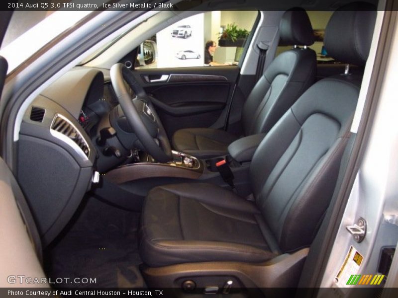 Ice Silver Metallic / Black 2014 Audi Q5 3.0 TFSI quattro