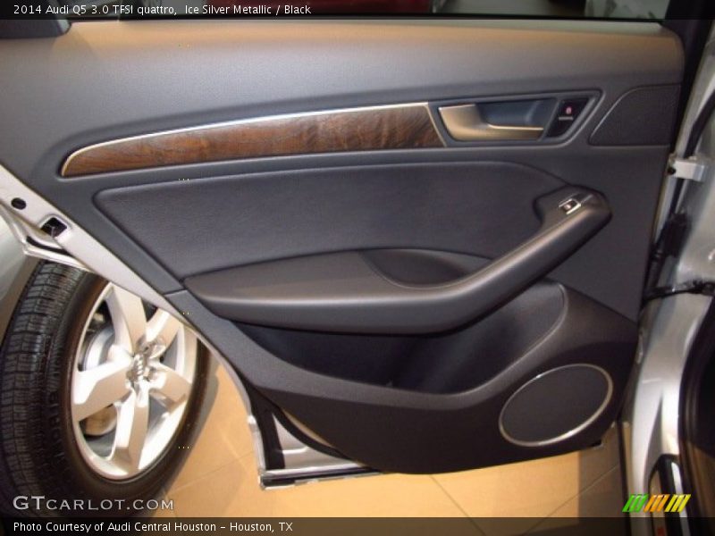 Ice Silver Metallic / Black 2014 Audi Q5 3.0 TFSI quattro