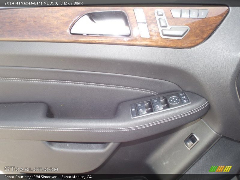 Black / Black 2014 Mercedes-Benz ML 350