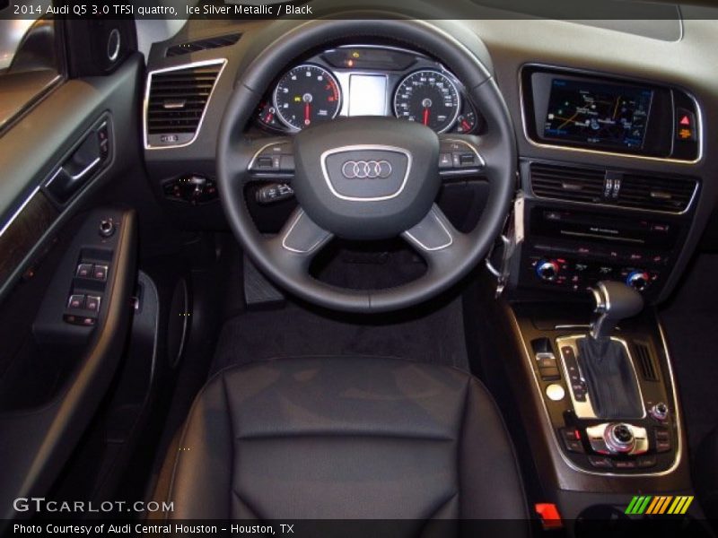 Ice Silver Metallic / Black 2014 Audi Q5 3.0 TFSI quattro