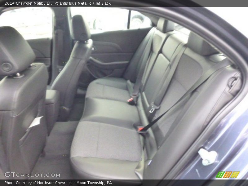 Atlantis Blue Metallic / Jet Black 2014 Chevrolet Malibu LT