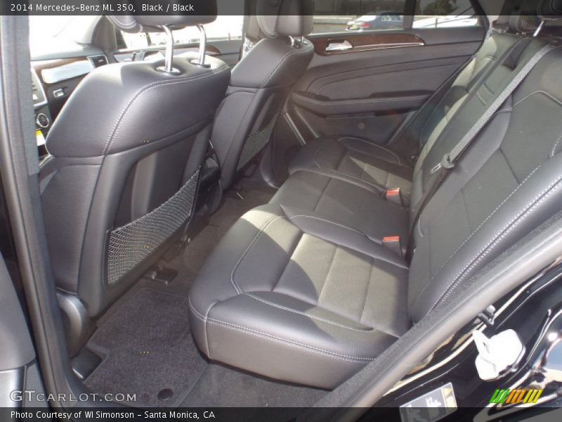 Black / Black 2014 Mercedes-Benz ML 350