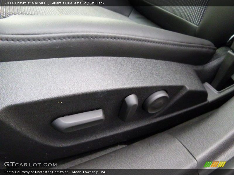 Atlantis Blue Metallic / Jet Black 2014 Chevrolet Malibu LT