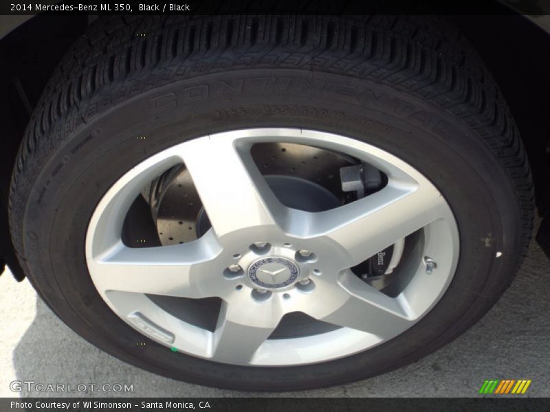 Black / Black 2014 Mercedes-Benz ML 350