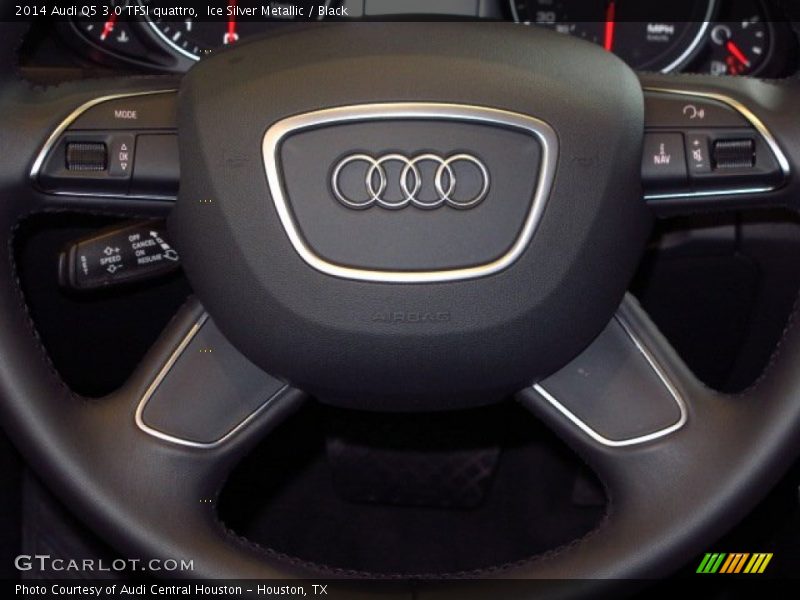 Ice Silver Metallic / Black 2014 Audi Q5 3.0 TFSI quattro