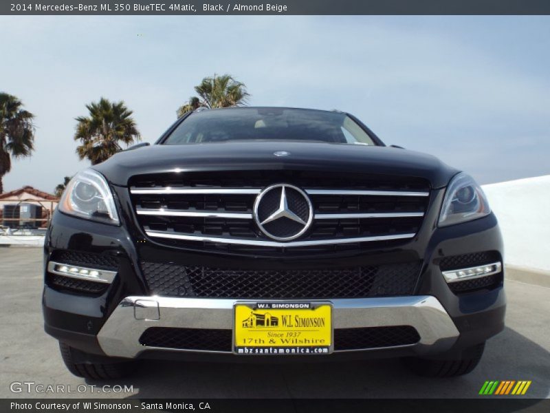 Black / Almond Beige 2014 Mercedes-Benz ML 350 BlueTEC 4Matic