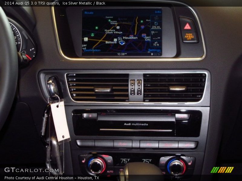 Ice Silver Metallic / Black 2014 Audi Q5 3.0 TFSI quattro