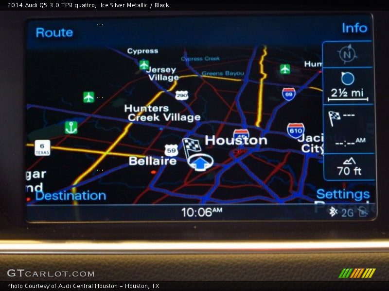 Ice Silver Metallic / Black 2014 Audi Q5 3.0 TFSI quattro