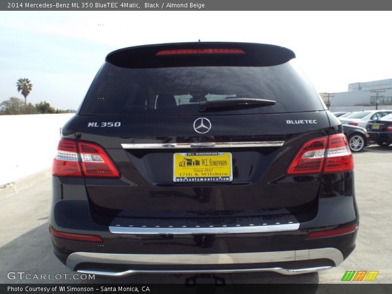Black / Almond Beige 2014 Mercedes-Benz ML 350 BlueTEC 4Matic