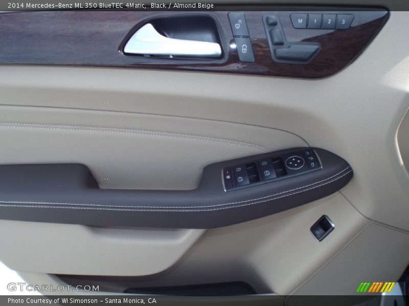 Black / Almond Beige 2014 Mercedes-Benz ML 350 BlueTEC 4Matic