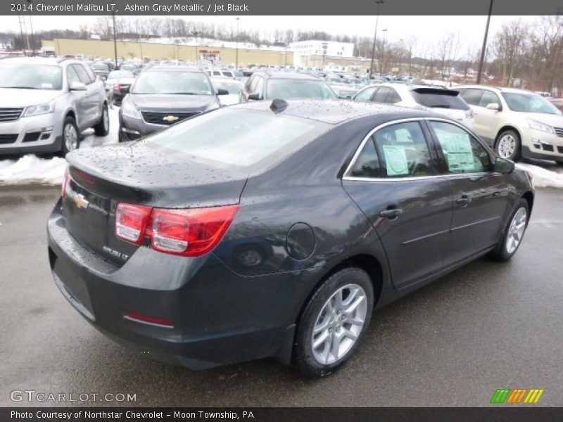 Ashen Gray Metallic / Jet Black 2014 Chevrolet Malibu LT