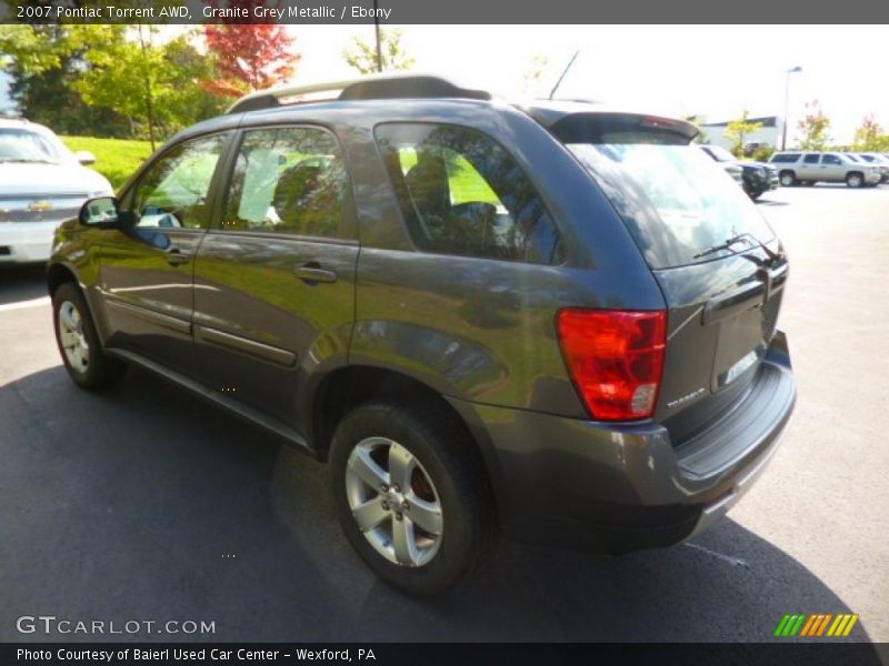 Granite Grey Metallic / Ebony 2007 Pontiac Torrent AWD