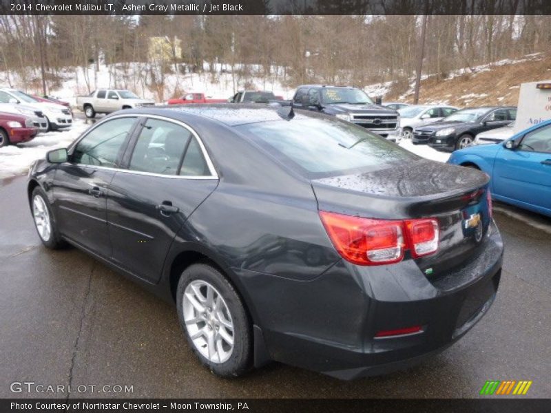 Ashen Gray Metallic / Jet Black 2014 Chevrolet Malibu LT