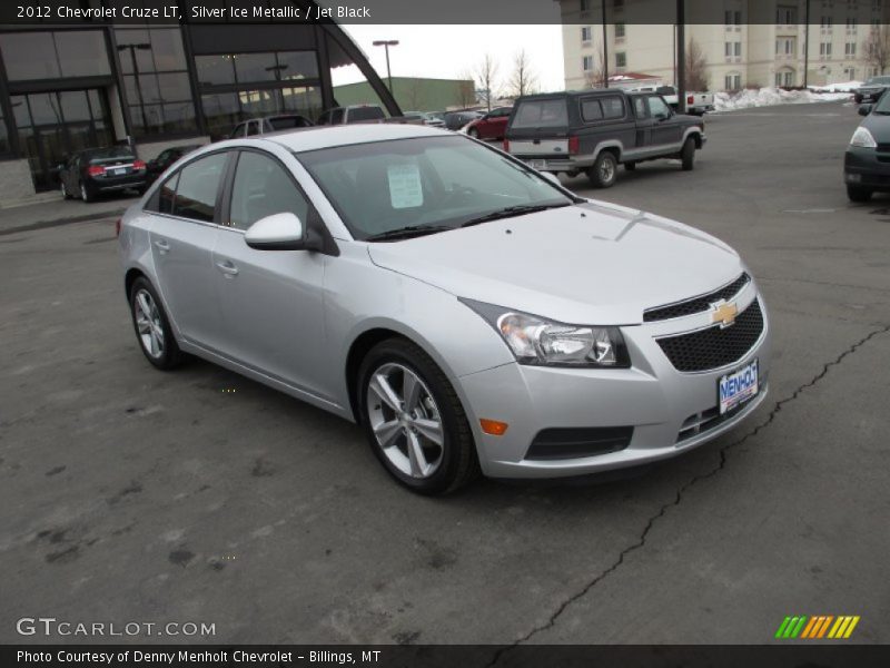 Silver Ice Metallic / Jet Black 2012 Chevrolet Cruze LT