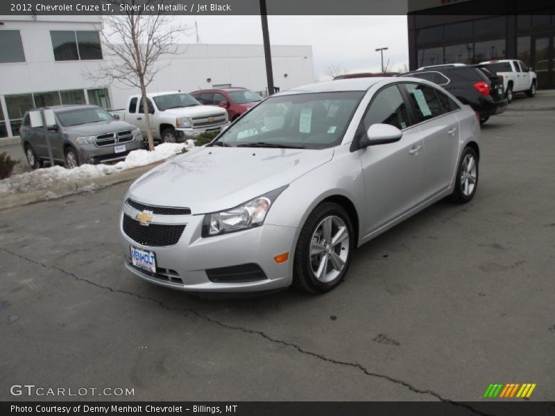 Silver Ice Metallic / Jet Black 2012 Chevrolet Cruze LT