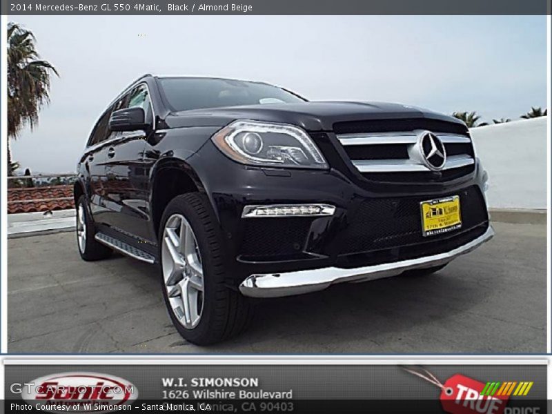 Black / Almond Beige 2014 Mercedes-Benz GL 550 4Matic