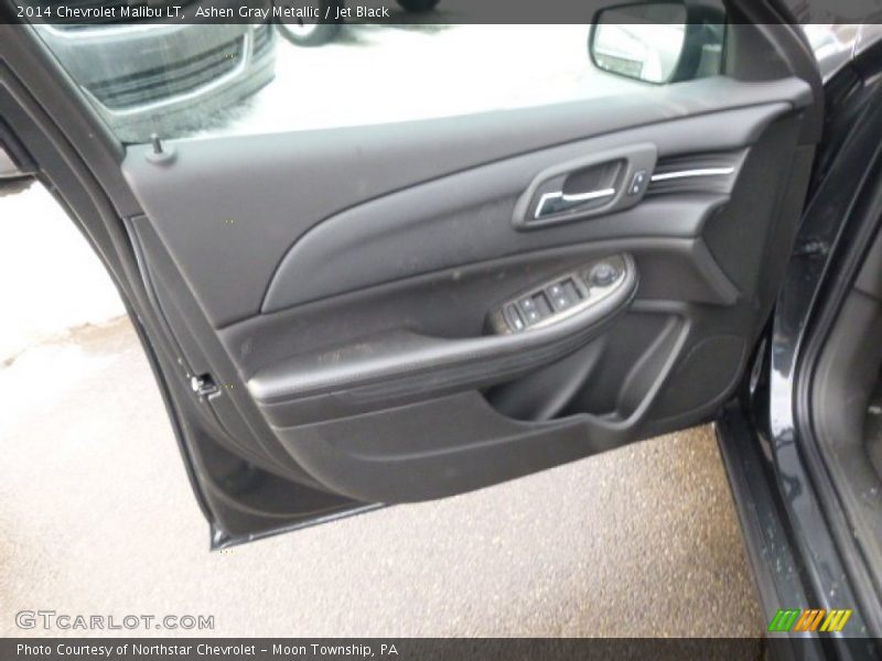 Ashen Gray Metallic / Jet Black 2014 Chevrolet Malibu LT