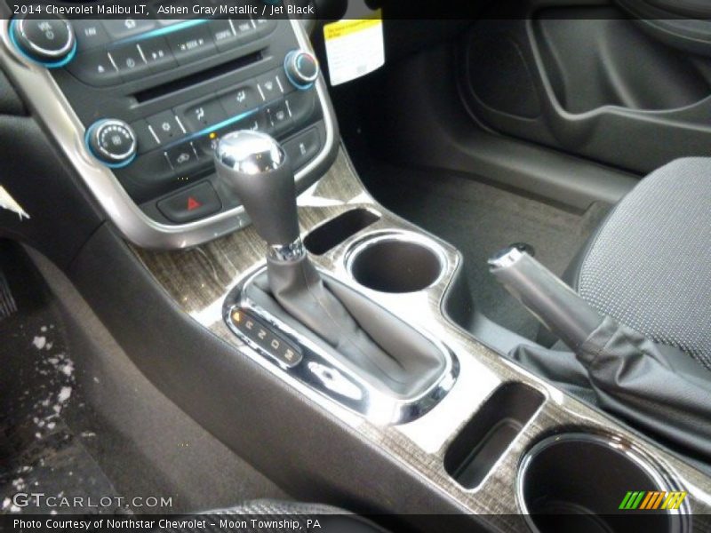 Ashen Gray Metallic / Jet Black 2014 Chevrolet Malibu LT