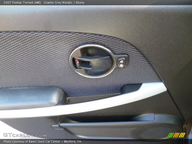 Granite Grey Metallic / Ebony 2007 Pontiac Torrent AWD