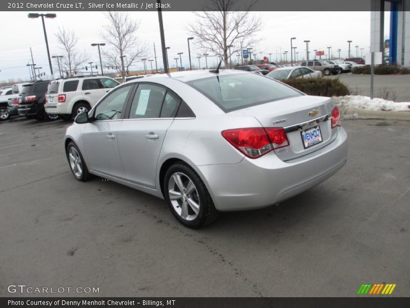 Silver Ice Metallic / Jet Black 2012 Chevrolet Cruze LT