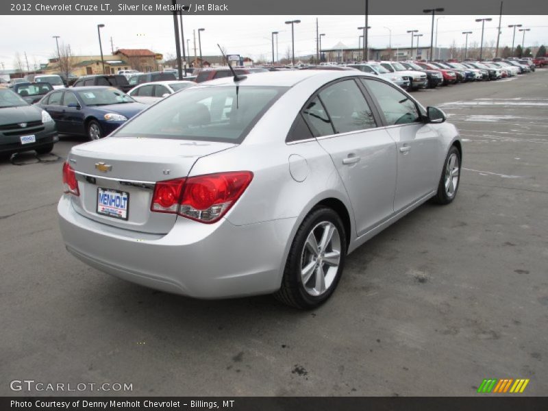 Silver Ice Metallic / Jet Black 2012 Chevrolet Cruze LT