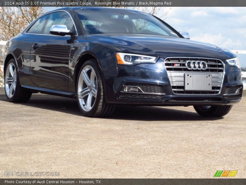 Front 3/4 View of 2014 S5 3.0T Premium Plus quattro Coupe