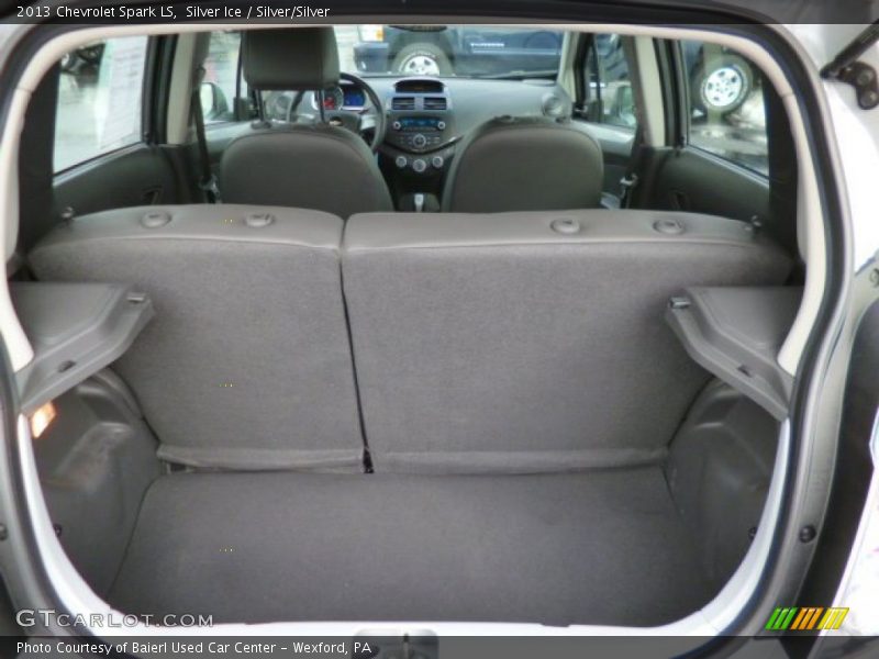 Silver Ice / Silver/Silver 2013 Chevrolet Spark LS
