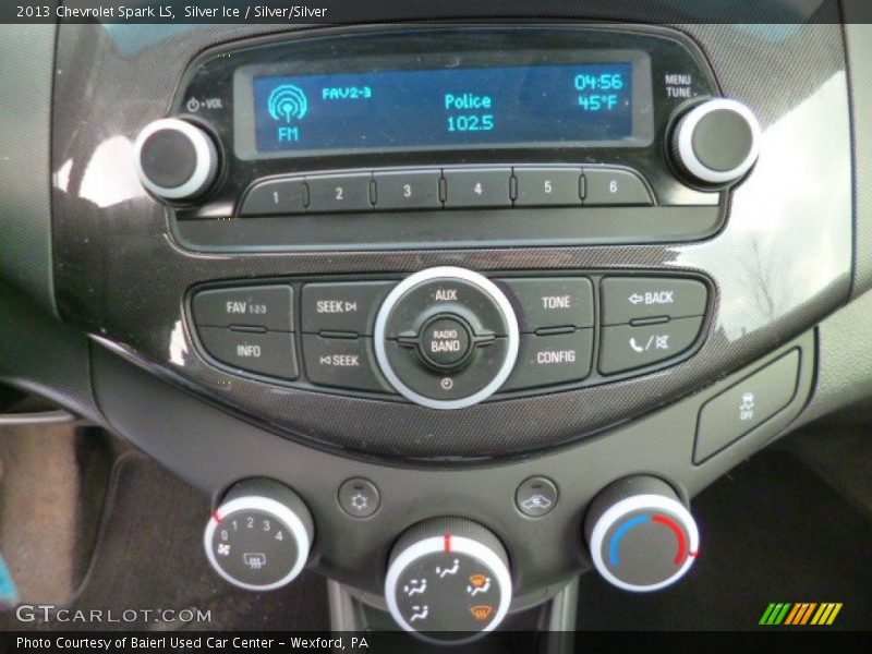 Silver Ice / Silver/Silver 2013 Chevrolet Spark LS