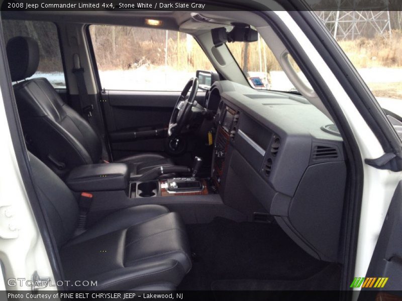 Stone White / Dark Slate Gray 2008 Jeep Commander Limited 4x4