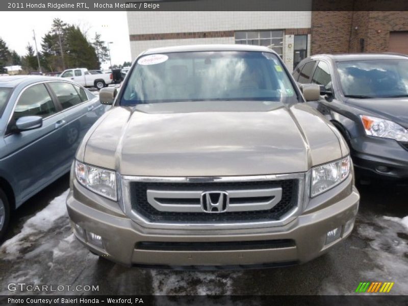 Mocha Metallic / Beige 2011 Honda Ridgeline RTL