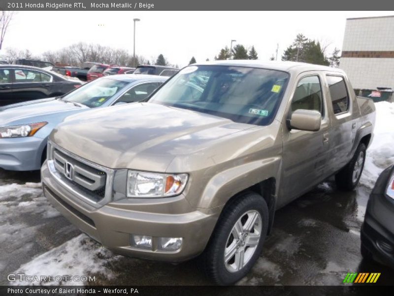 Mocha Metallic / Beige 2011 Honda Ridgeline RTL