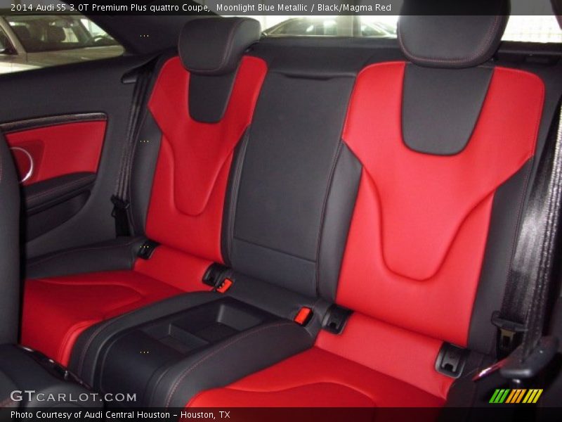 Rear Seat of 2014 S5 3.0T Premium Plus quattro Coupe