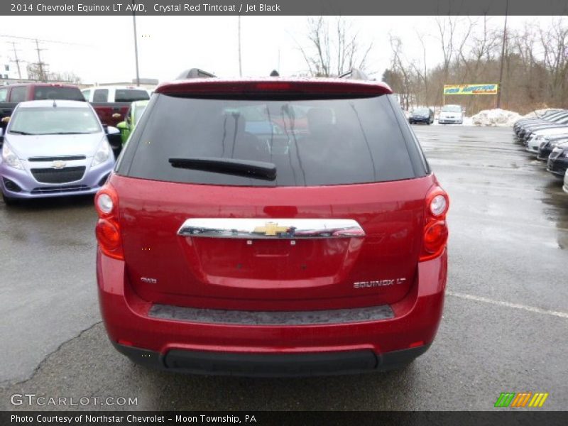 Crystal Red Tintcoat / Jet Black 2014 Chevrolet Equinox LT AWD