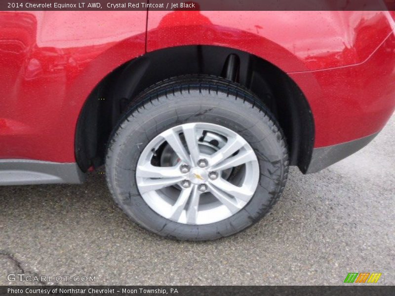 Crystal Red Tintcoat / Jet Black 2014 Chevrolet Equinox LT AWD