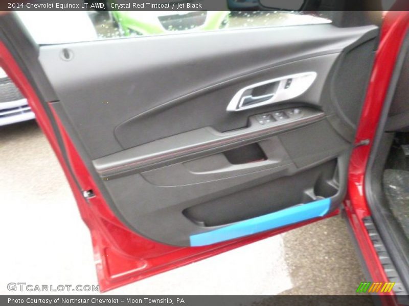 Crystal Red Tintcoat / Jet Black 2014 Chevrolet Equinox LT AWD