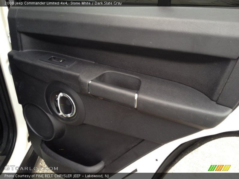 Stone White / Dark Slate Gray 2008 Jeep Commander Limited 4x4