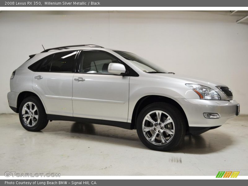 Millenium Silver Metallic / Black 2008 Lexus RX 350